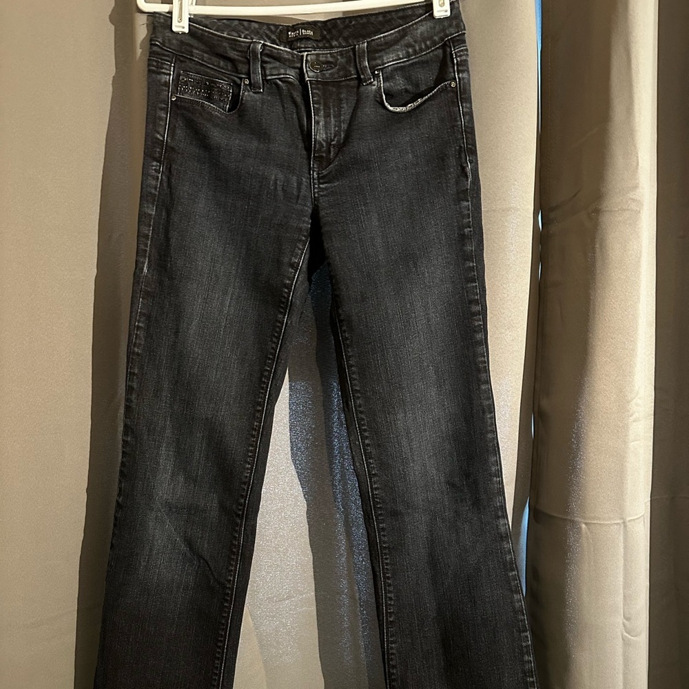 White House Black Market Dark Blue Bootcut Jeans